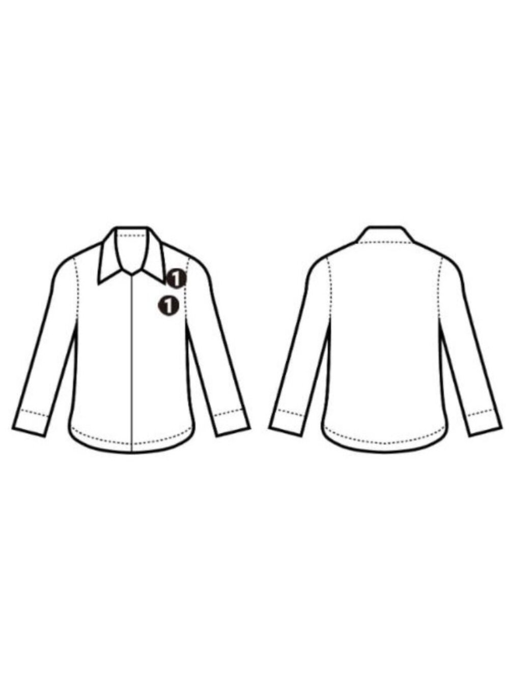 Saint Laurent Paris Blouses Blouse - Picture 8 of 8